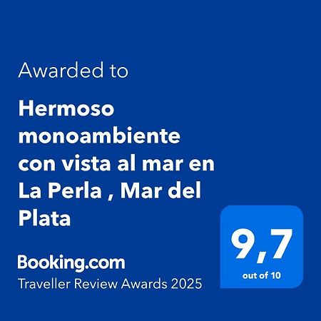 Hermoso Monoambiente Con Vista Al Mar En La Perla , Mar Del Plata Mar del Plata Exterior foto