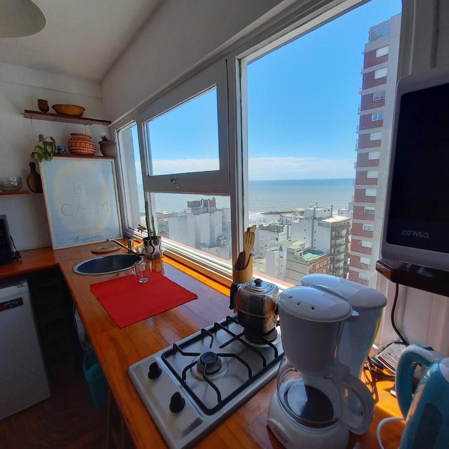 Hermoso Monoambiente Con Vista Al Mar En La Perla , Mar Del Plata Mar del Plata Exterior foto